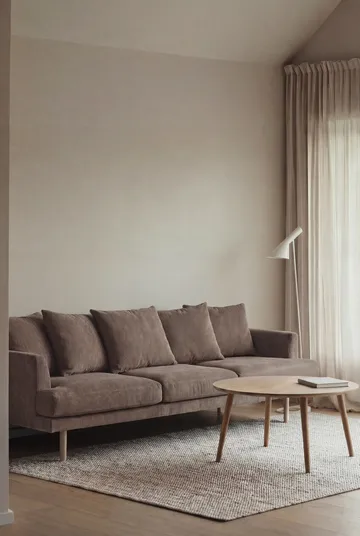 Sjövik soffa - Jump Brown 1955-vitoljad ek, 3,5-sits - 1898