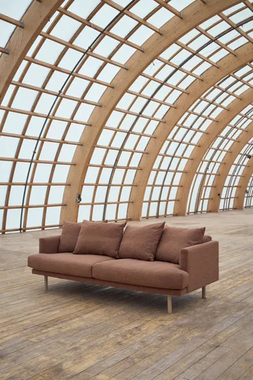 Sjövik soffa - Same Rust 6675-vitoljad ek, 3-sits - 1898