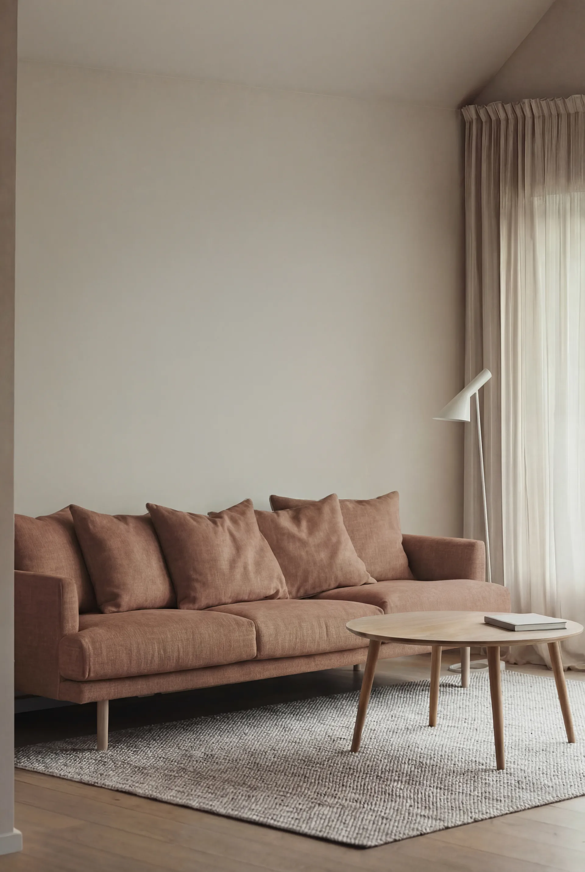 Sjövik soffa, Same Rust 6675-vitoljad ek, 3,5-sits 1898