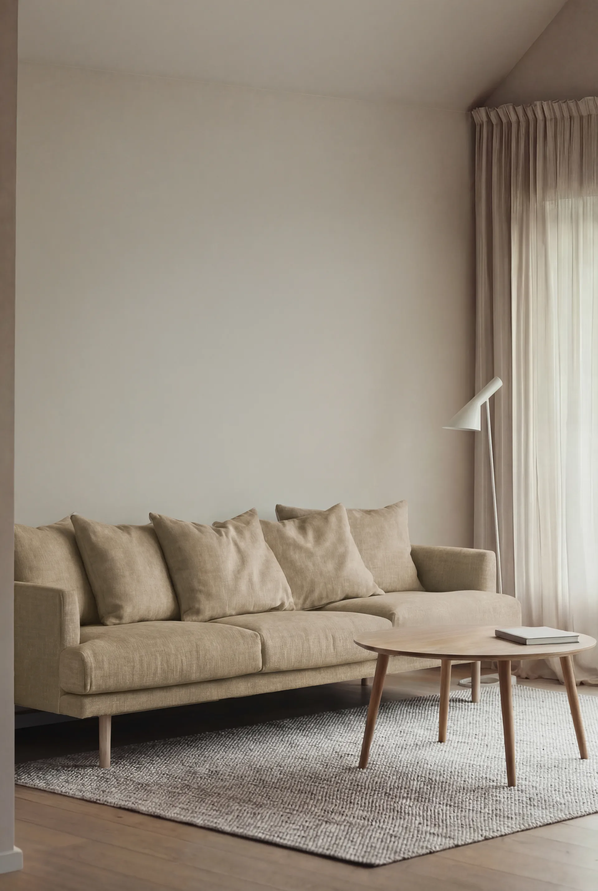 Sjövik soffa, Same Sand 6672-vitoljad ek, 3,5-sits 1898