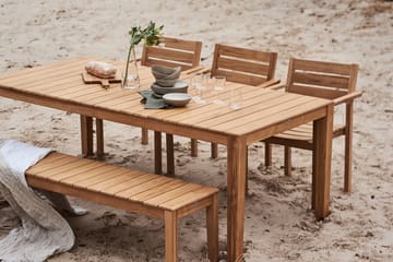 Sköndal matbord 220x95x76 cm - Teak - 1898