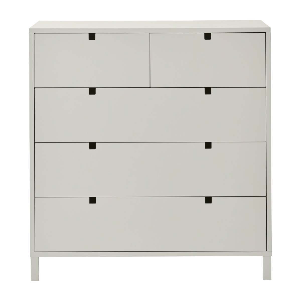 1898 Square byrå 2+3 lådor Sand | Skandinavisk Design | Byråer | Beige