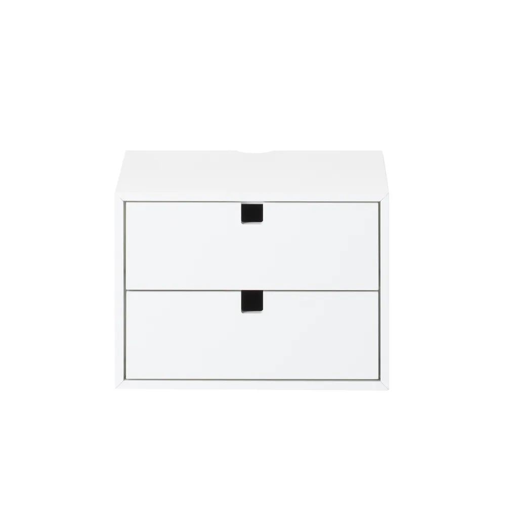 1898 Square lådhurts vit