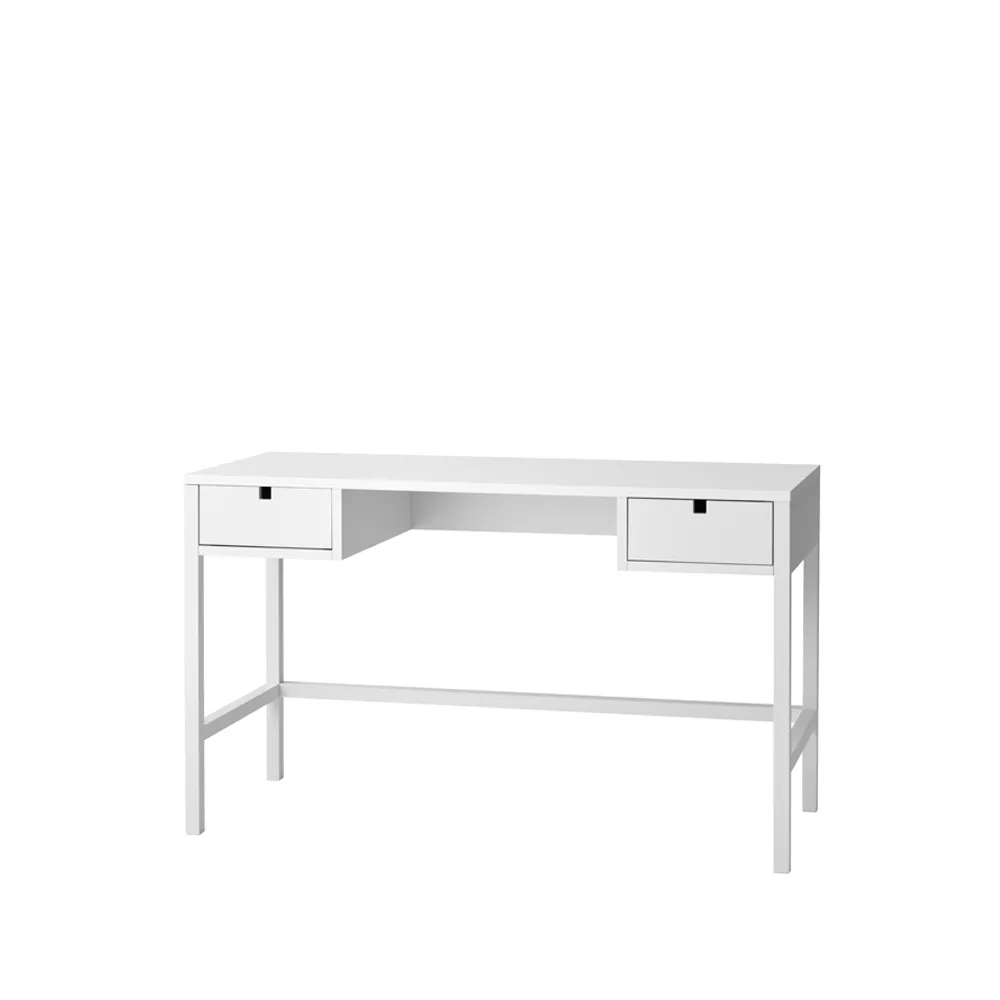 Square skrivbord, Vit 1898