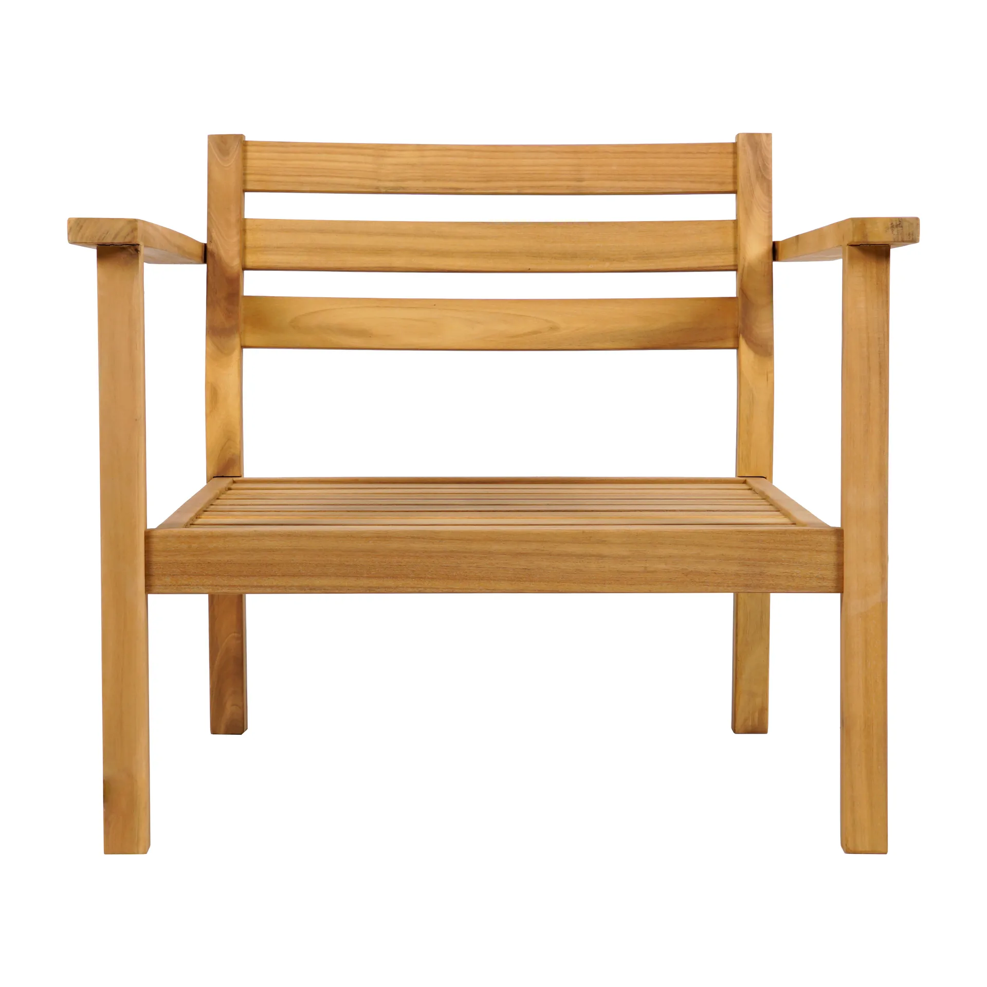 Stockaryd loungefåtölj teak/beige,  1898