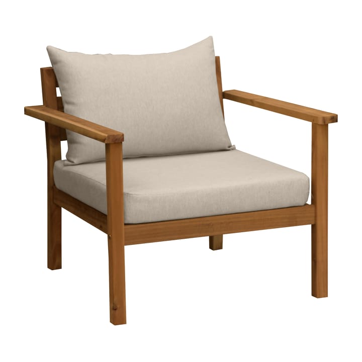 Stockaryd loungefåtölj teak/beige - undefined - 1898