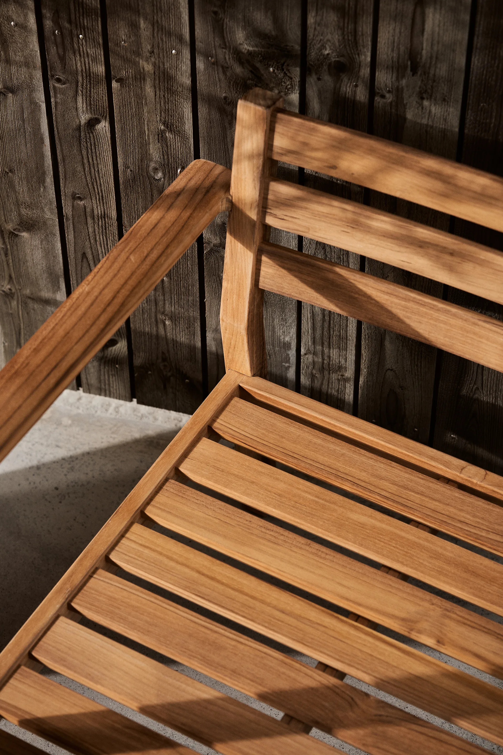 Stockaryd loungefåtölj teak/dark grey,  1898
