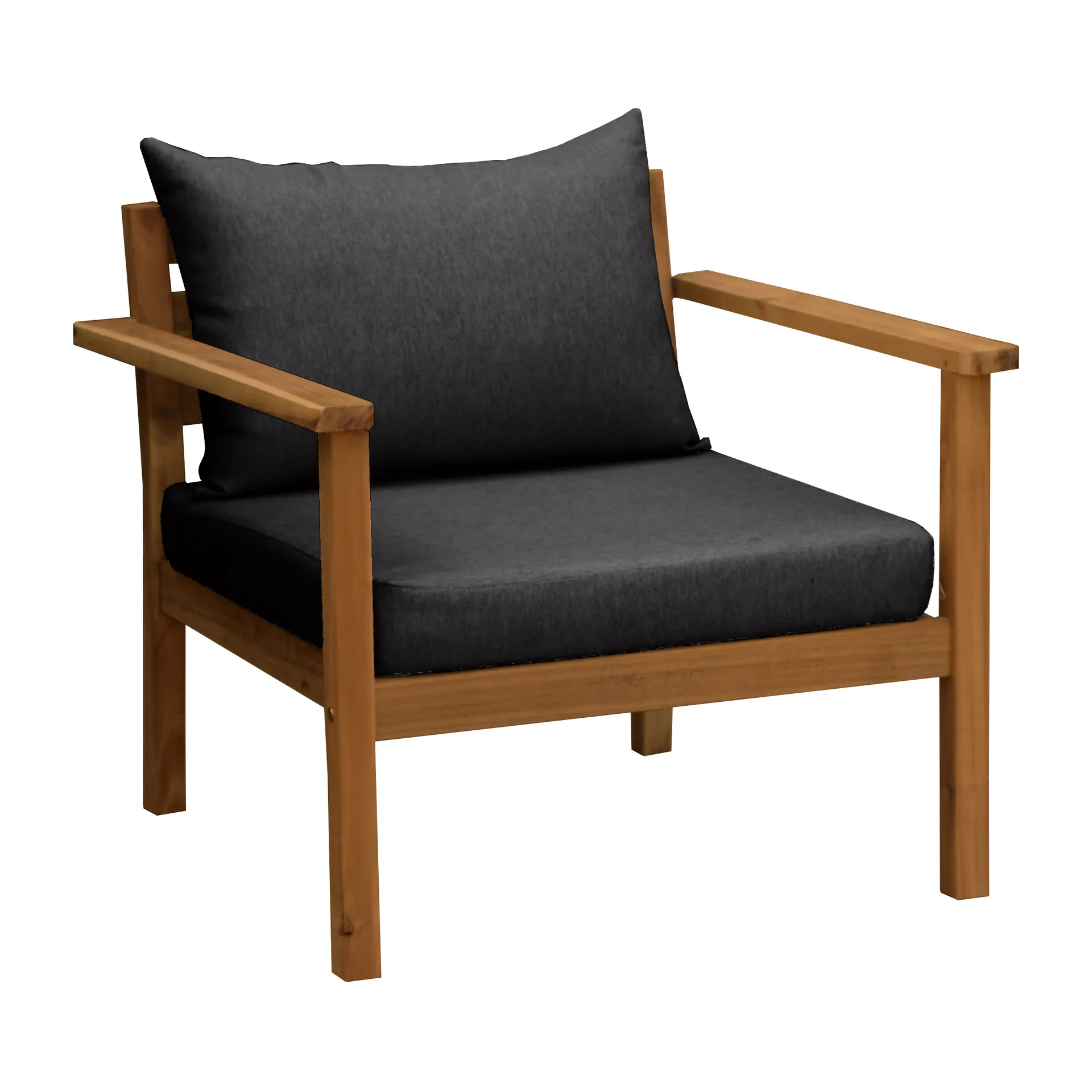 Stockaryd loungefåtölj teak/dark grey 1898