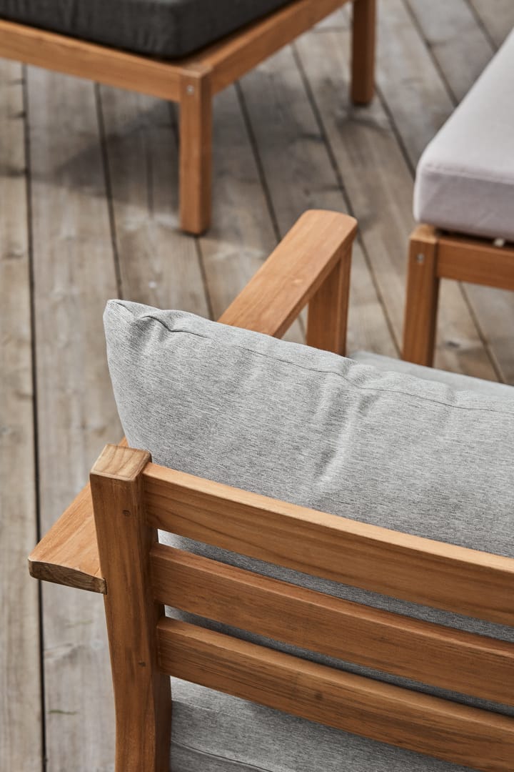 Stockaryd loungefåtölj teak/light grey 1898
