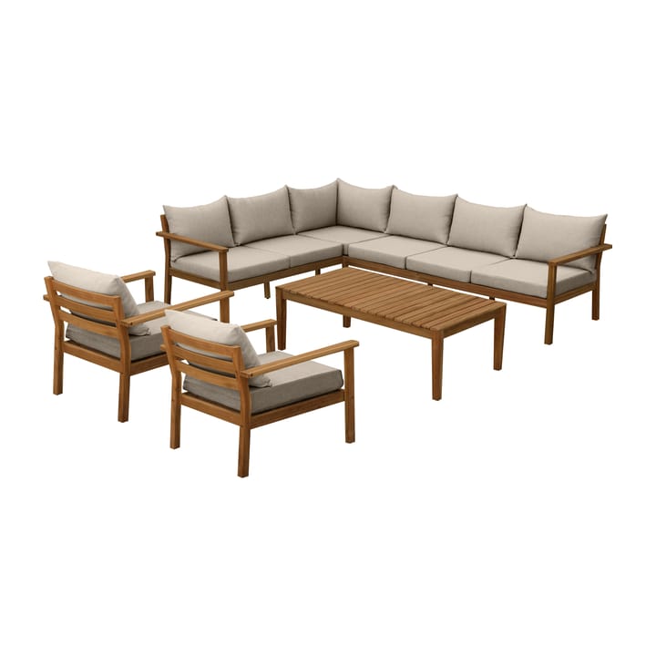 Stockaryd loungegrupp teak-beige - undefined - 1898