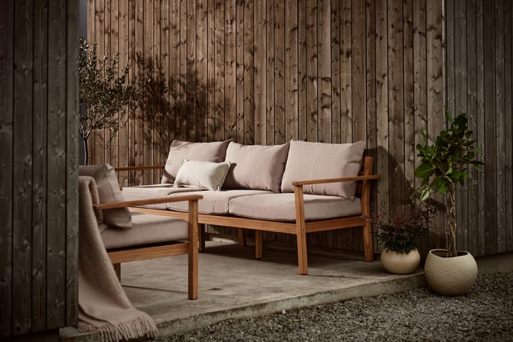 Stockaryd soffa 3-sits teak/beige 1898