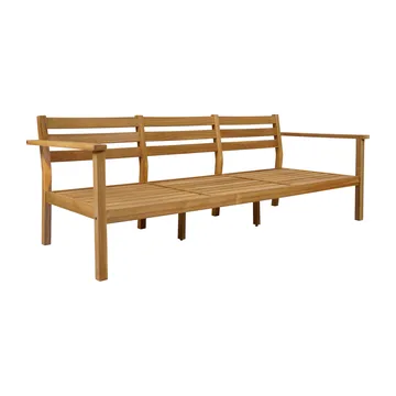 Stockaryd soffa 3-sits teak/light grey - 1898