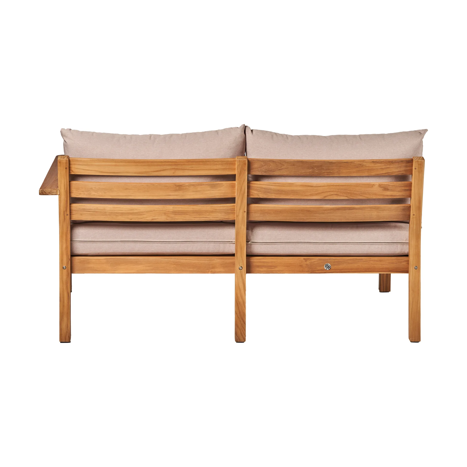 Stockaryd soffmodul 2-sits vänster teak/beige,  1898