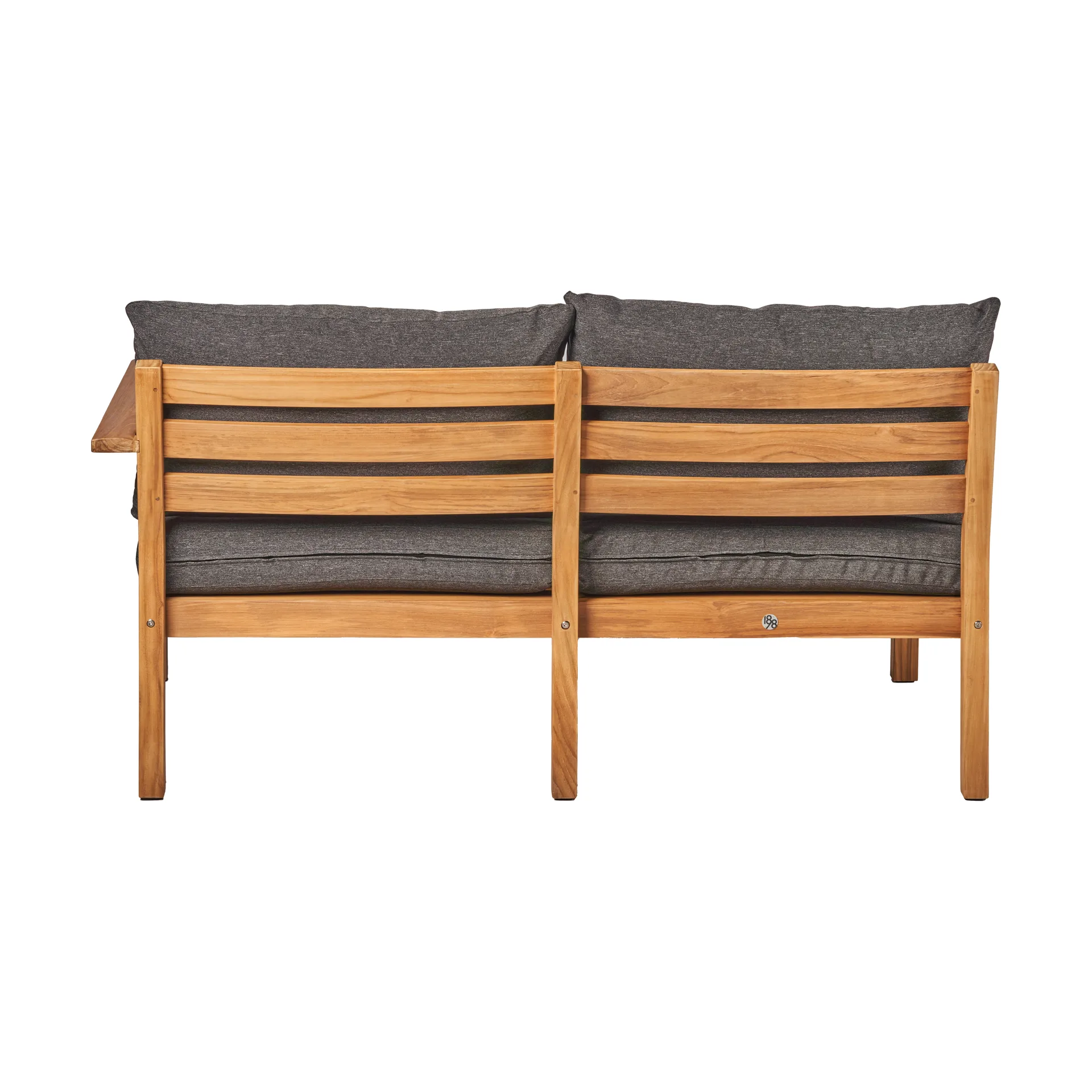 Stockaryd soffmodul 2-sits vänster teak/dark grey,  1898