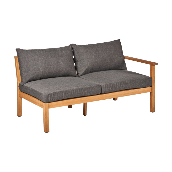 Stockaryd soffmodul 2-sits vänster teak/dark grey - undefined - 1898