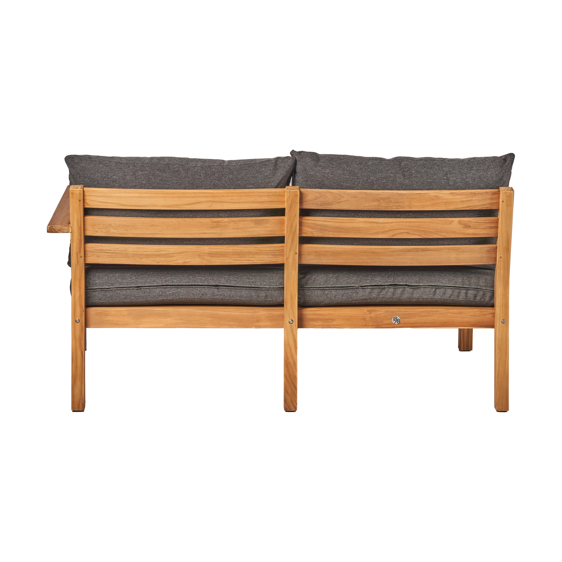Stockaryd soffmodul 2-sits vänster teak/dark grey 1898