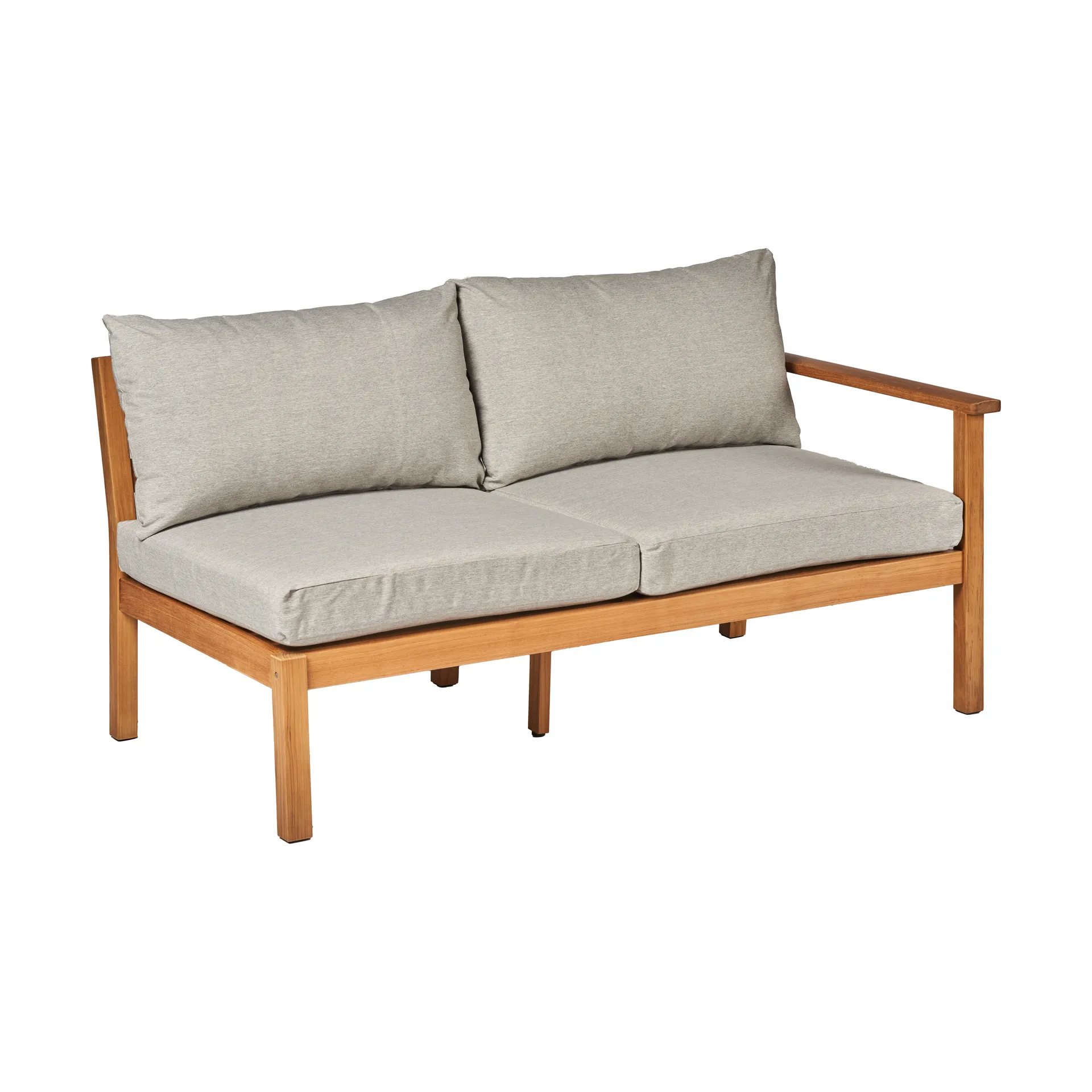 Stockaryd soffmodul 2-sits vänster teak/light grey,  1898
