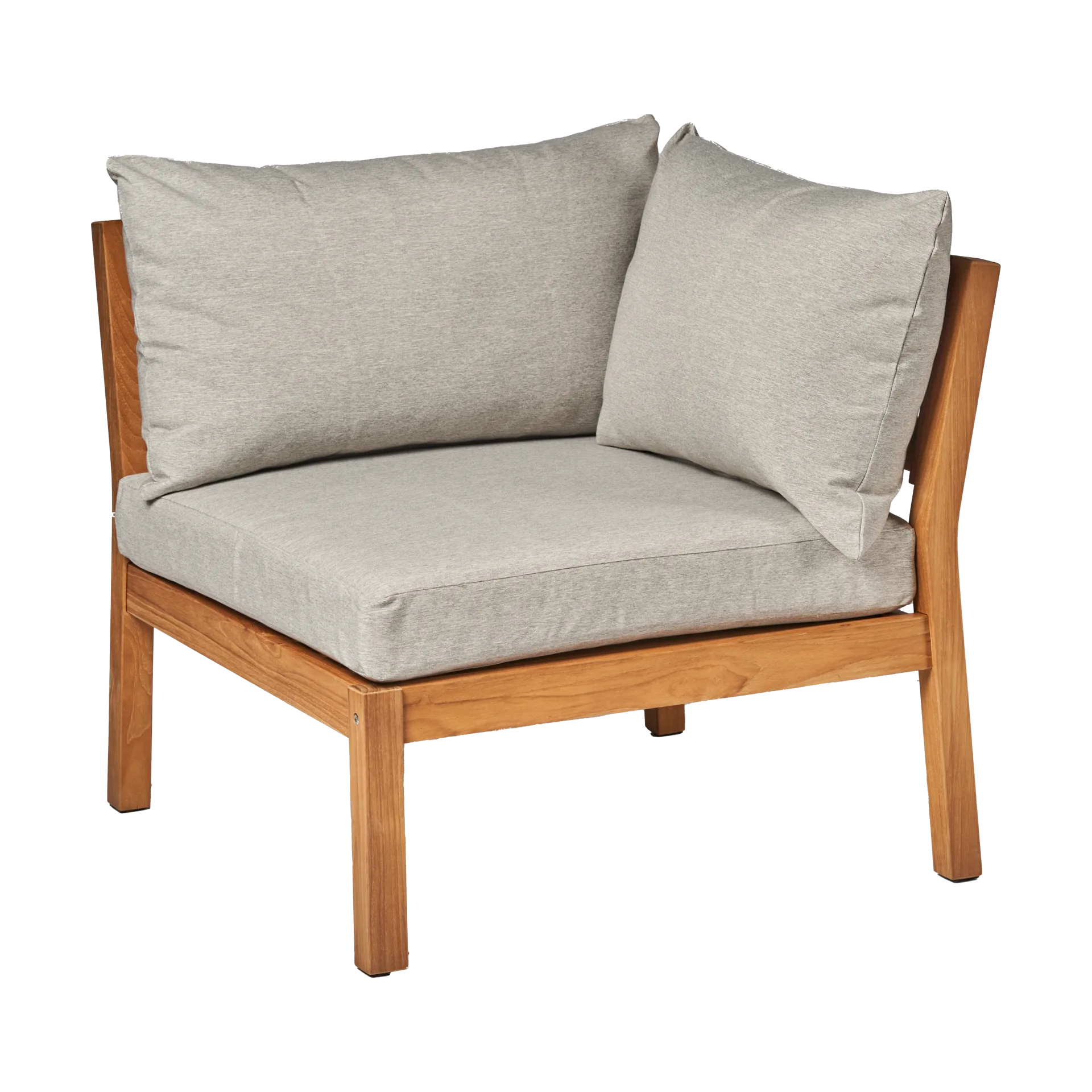 Stockaryd soffmodul hörndel teak/light grey 1898