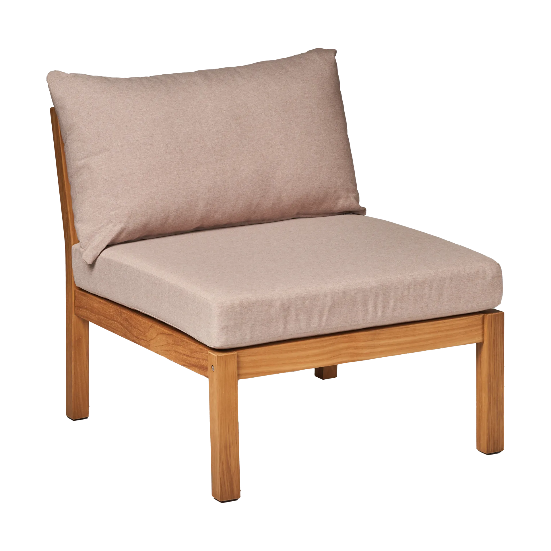 Stockaryd soffmodul mittdel teak/beige 1898