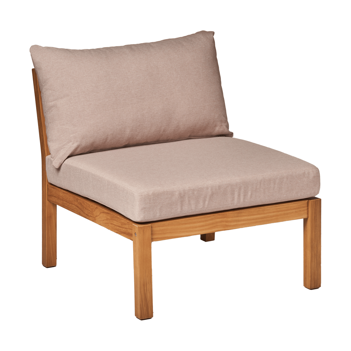 1898 Stockaryd soffmodul mittdel teak/beige | Skandinavisk Design | Beige