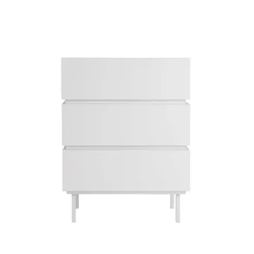 Storö mediaförvaring - vit matt, låda - 1898