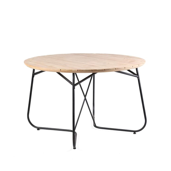 Tofta matbord runt, teak, runt 1898