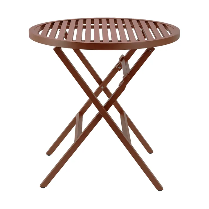 Verona cafébord - Burnt red, Ø72 cm - 1898