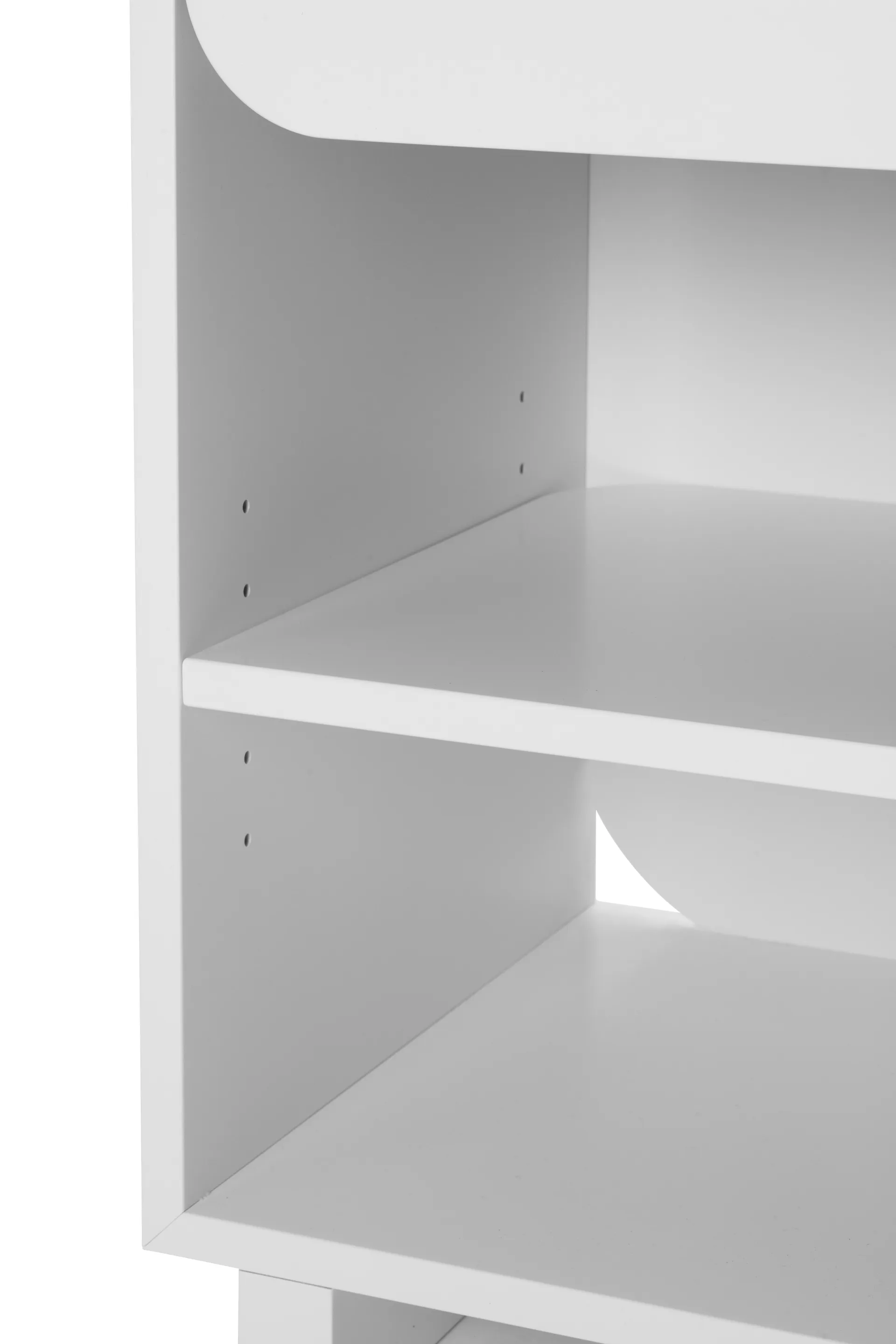 Vidja sängbord, Vit 1898