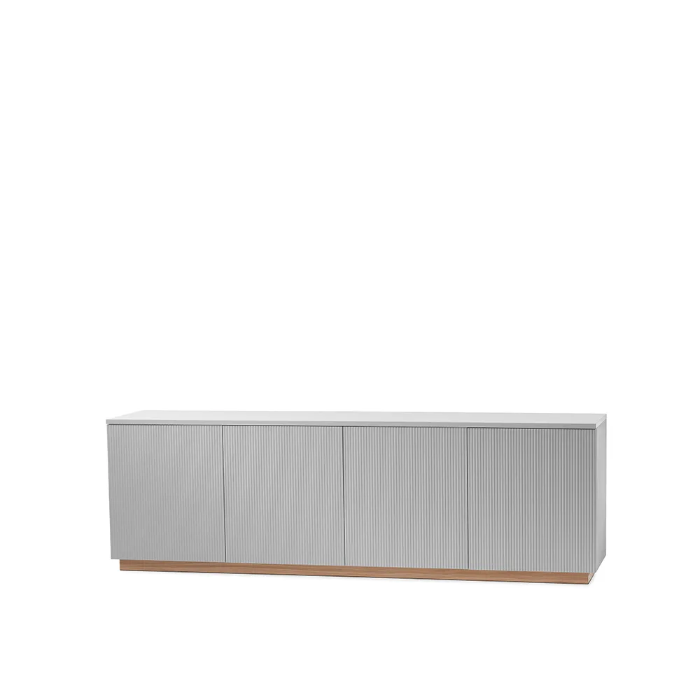 Beam sideboard, ljusgrå, ljusgrå sockel A2