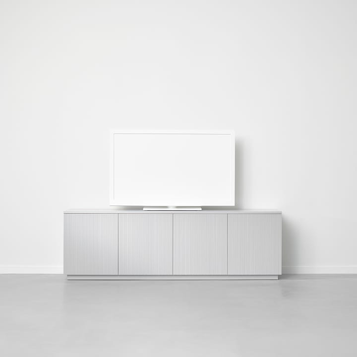 Beam sideboard - ljusgrå, ljusgrått stativ, toppskiva i carrara marmor - A2