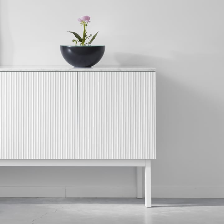 Beam sideboard - ljusgrå, stativ i vitoljad ek - A2