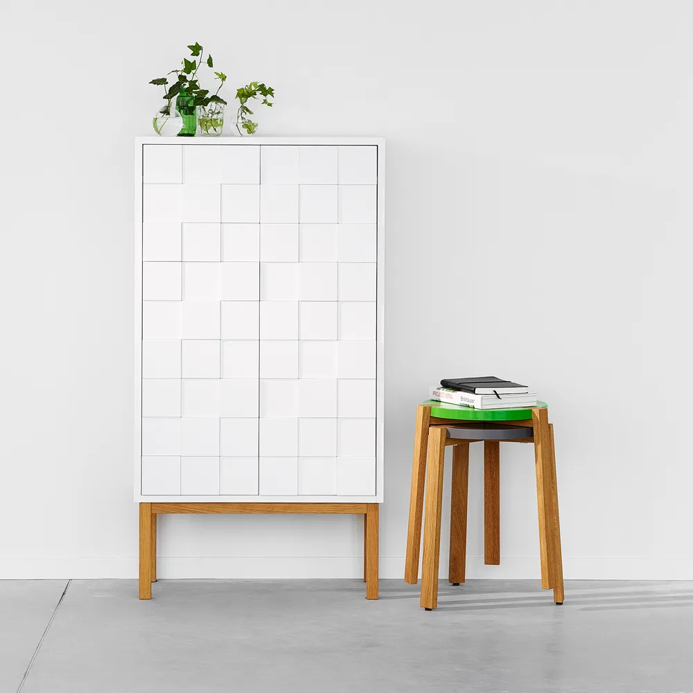 Happy pall, grå, ekben A2