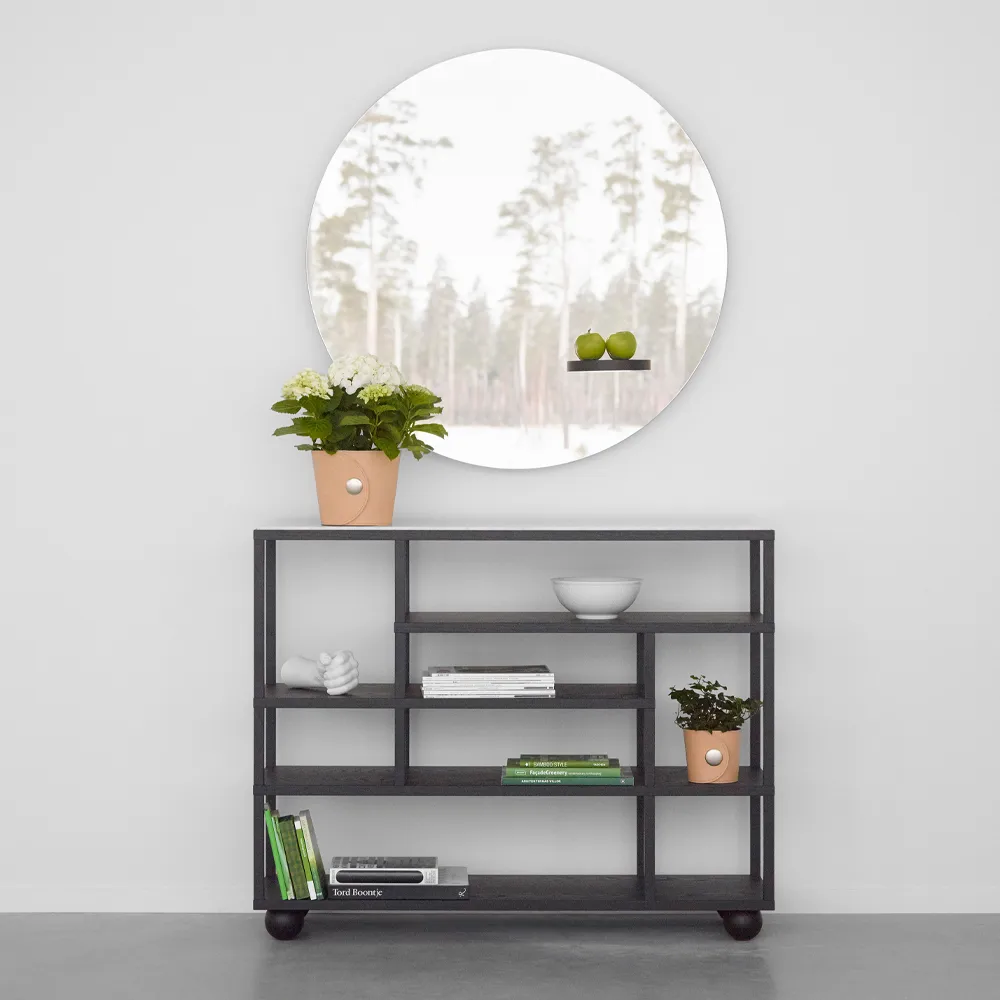 Hug kruka, ljusbrun, h12 cm Ø14 cm A2