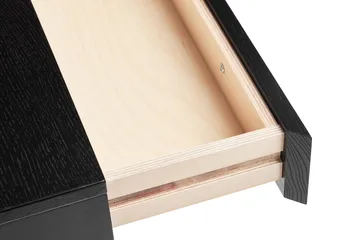 Mind skrivbord - Svartbetsad ek, 118x74x44 cm - A2