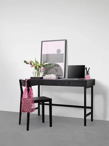 Mind skrivbord - Svartbetsad ek, 118x74x44 cm - A2