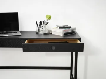 Mind skrivbord - Svartbetsad ek, 118x74x44 cm - A2