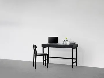 Mind skrivbord - Svartbetsad ek, 118x74x44 cm - A2