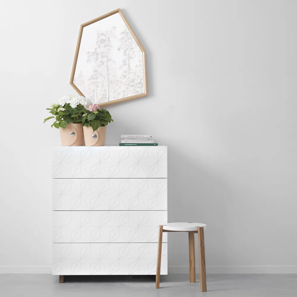 Stars byrå, vit, vita ben A2