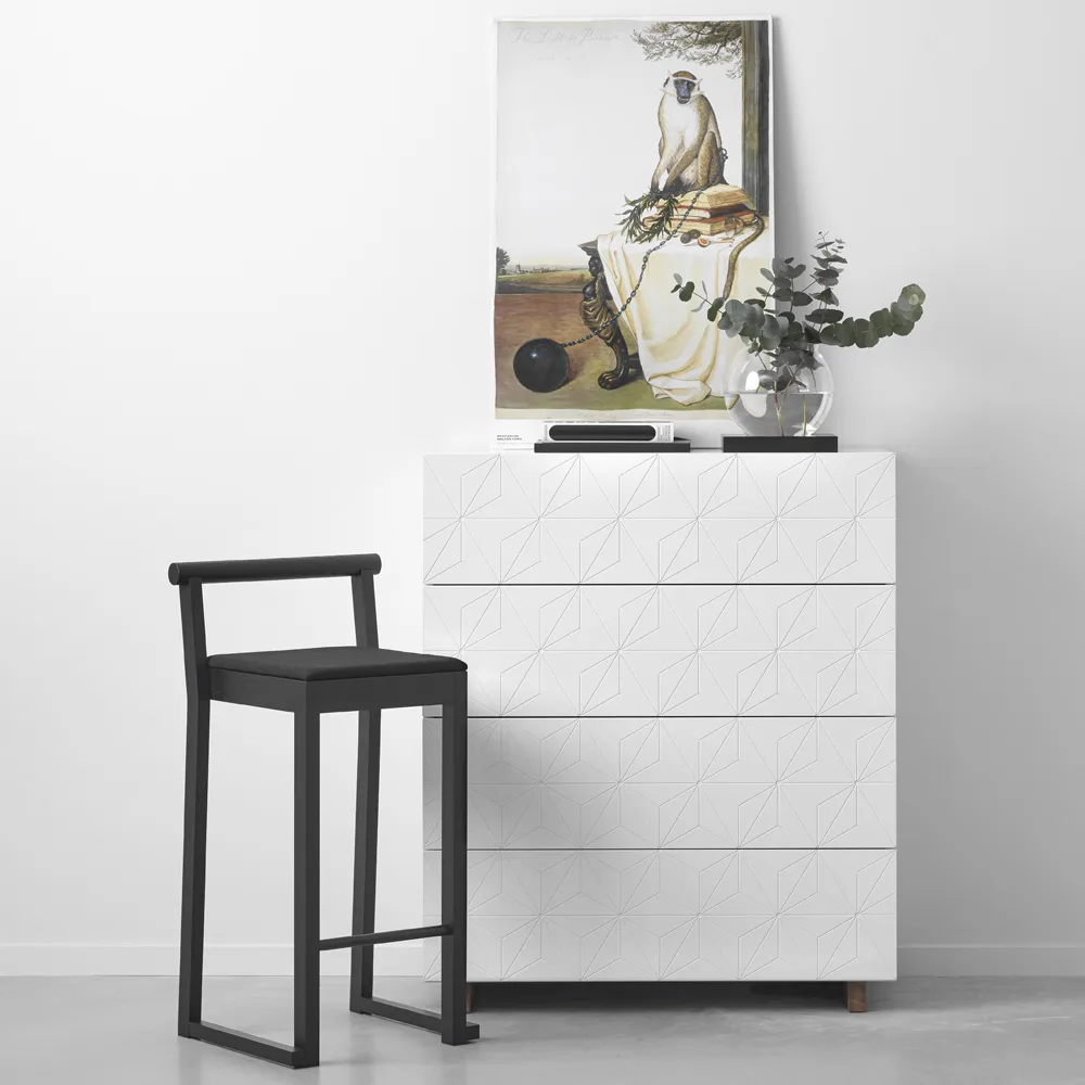 Stars byrå, vit, vita ben A2