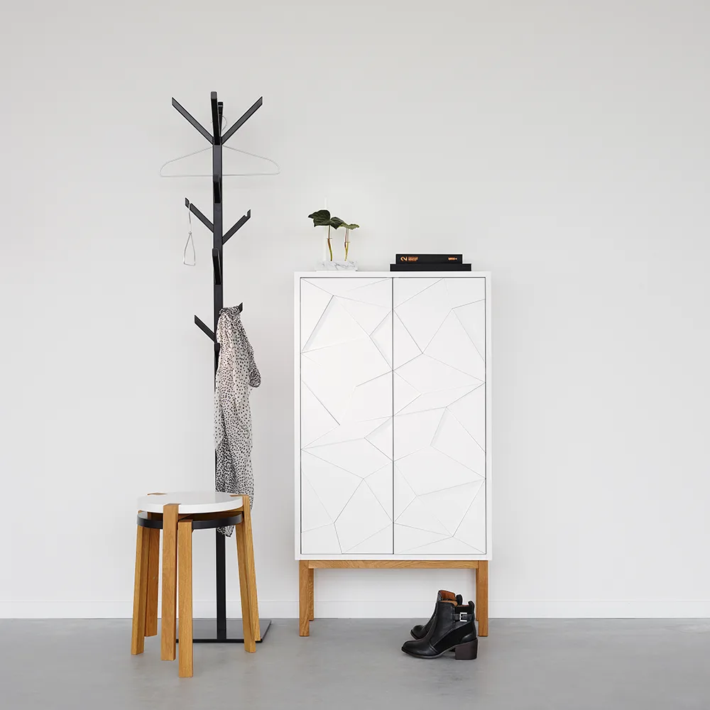 Twig hängare, vit A2