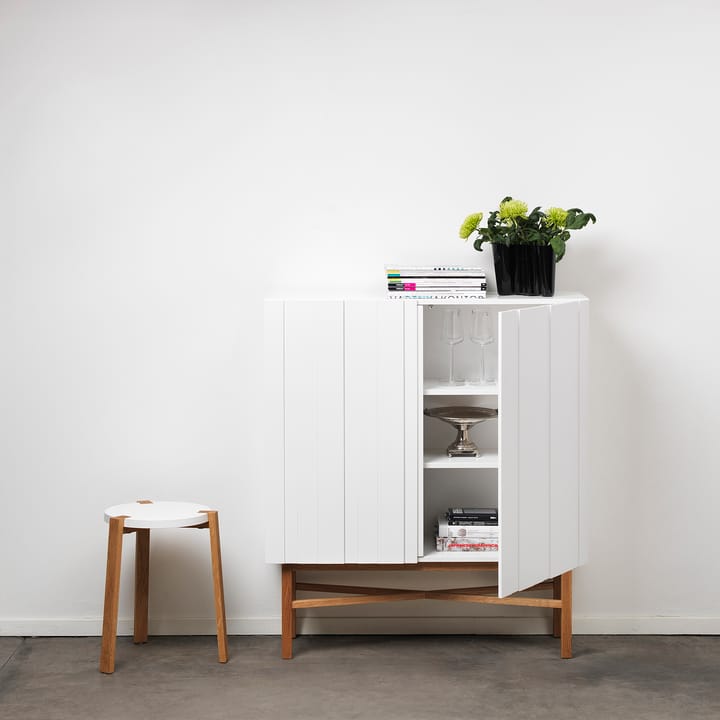 White Cabinet skåp, ek A2