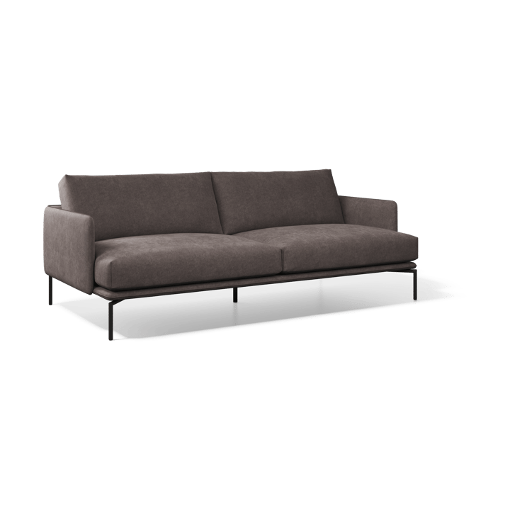 Baron soffa 3-sits - Läder adea nubuck 98-210  cm - Adea