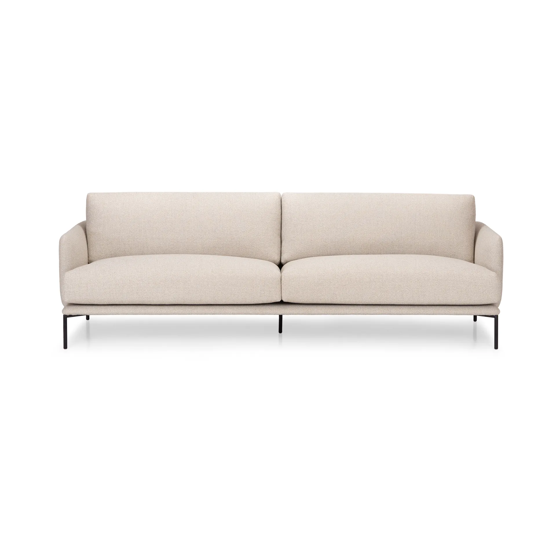 Baron soffa 3-sits, Tyg bohemian 000 vit-237 cm Adea