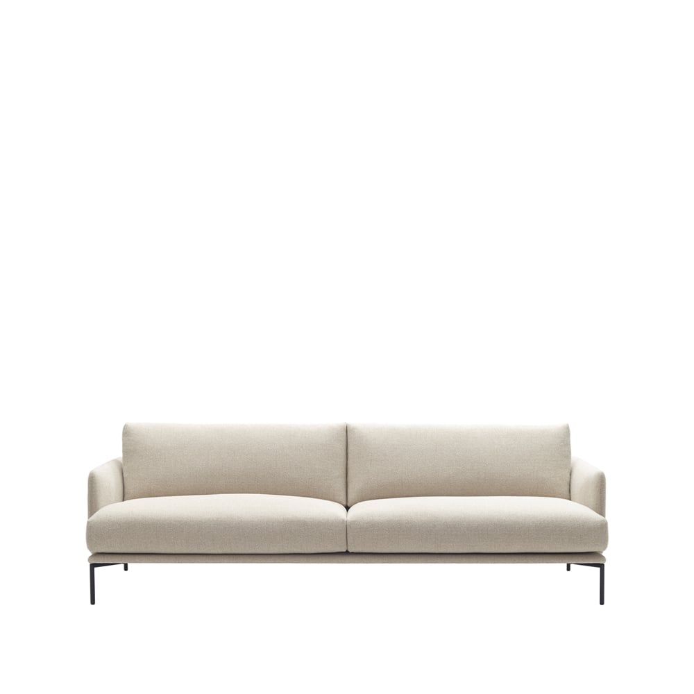 Adea Baron soffa 3-sits tyg bohemian 010, 210 cm | Skandinavisk Design | Soffor | Vit