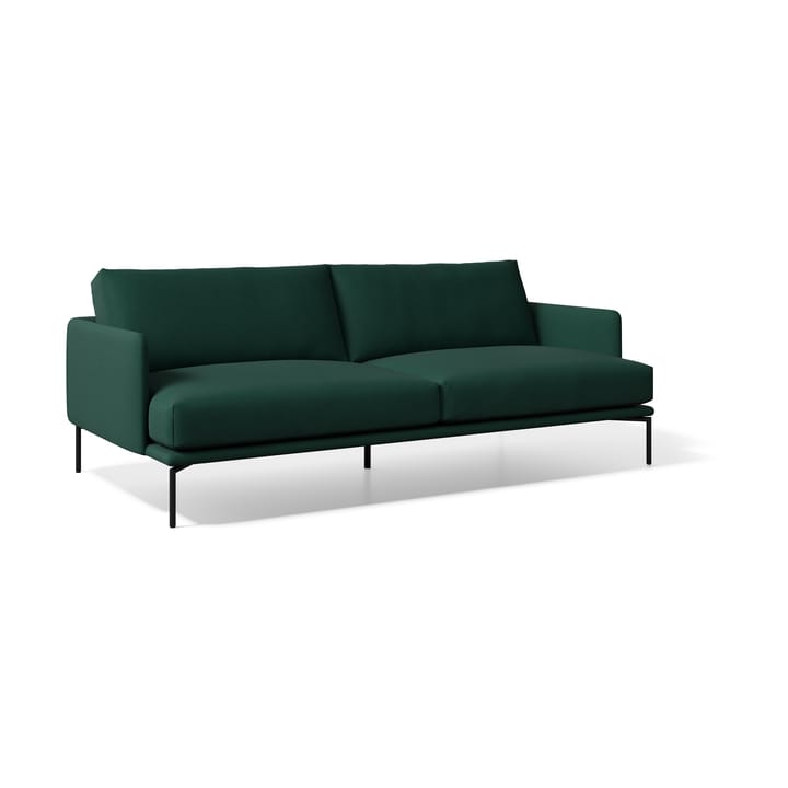 Baron soffa 3-sits - Tyg matrix 06 grön-237 cm - Adea