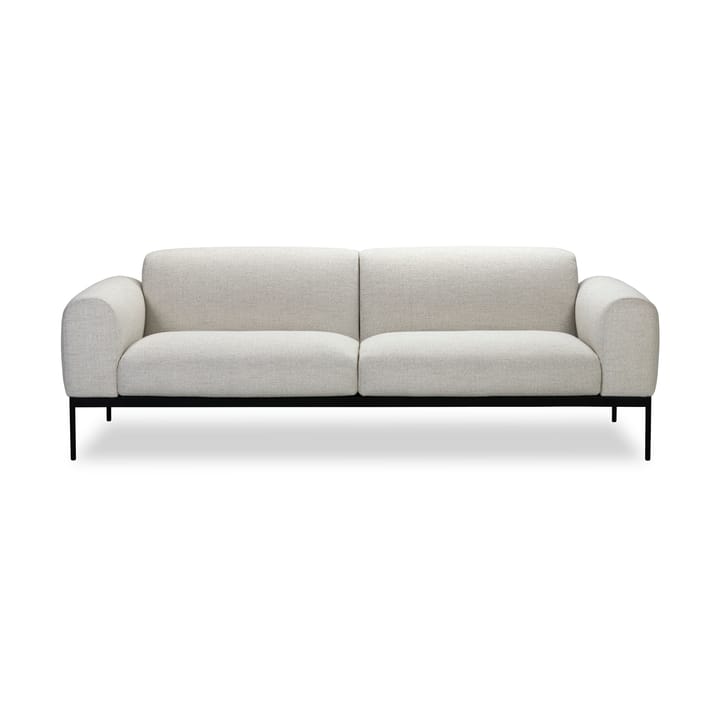 Bon soffa 3-sits - Bohemian 000 vit-svarta ben - Adea