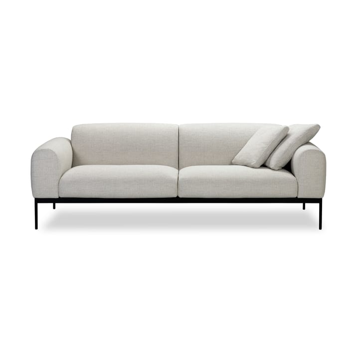 Bon soffa 3-sits - Bohemian 000 vit-svarta ben - Adea