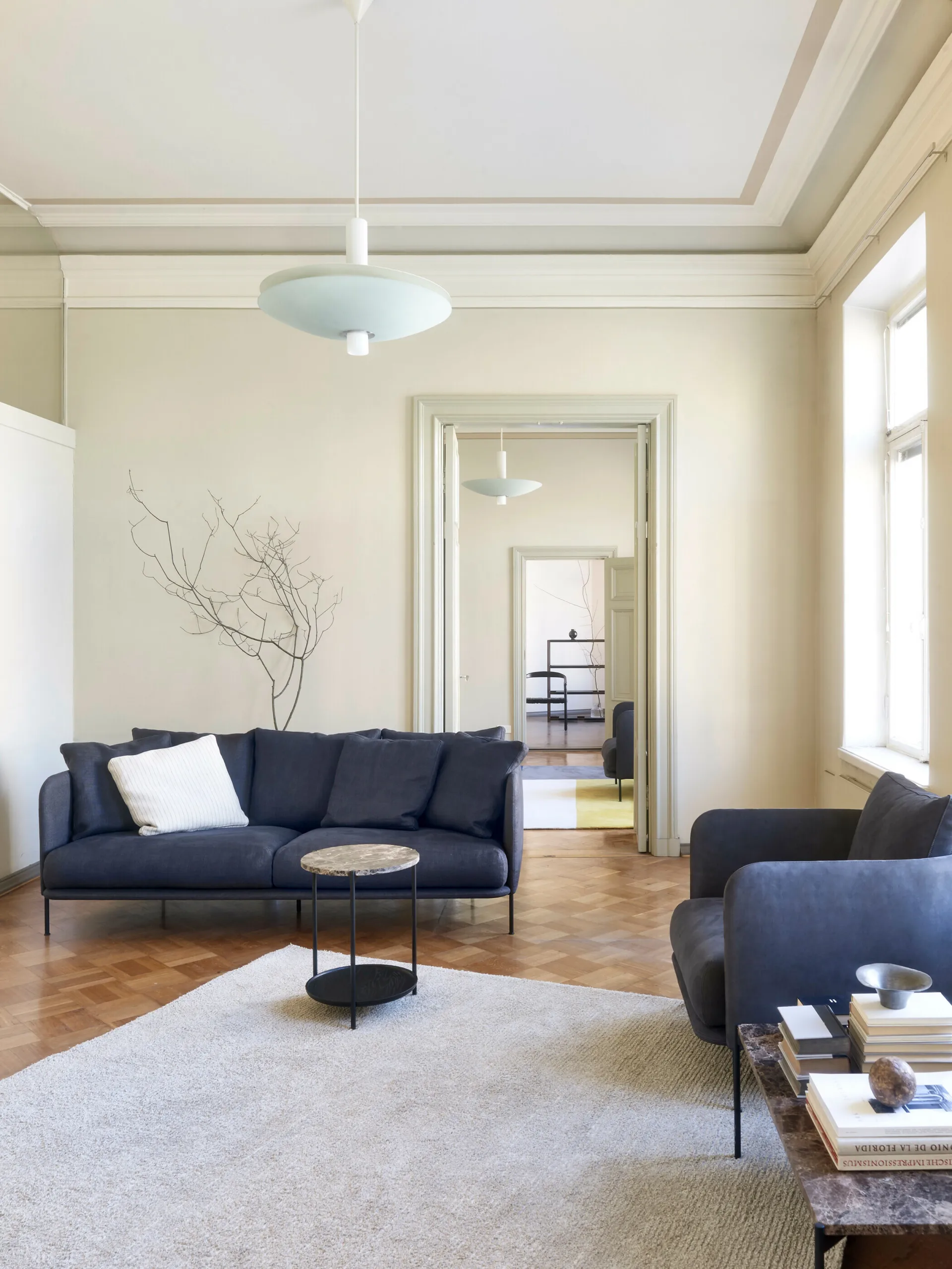 Bonnet Grand soffa, Baltimore 04 brun-svarta ben Adea