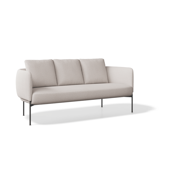 Bonnet soffa 3-sits - Stone 05 beige-svarta ben - Adea