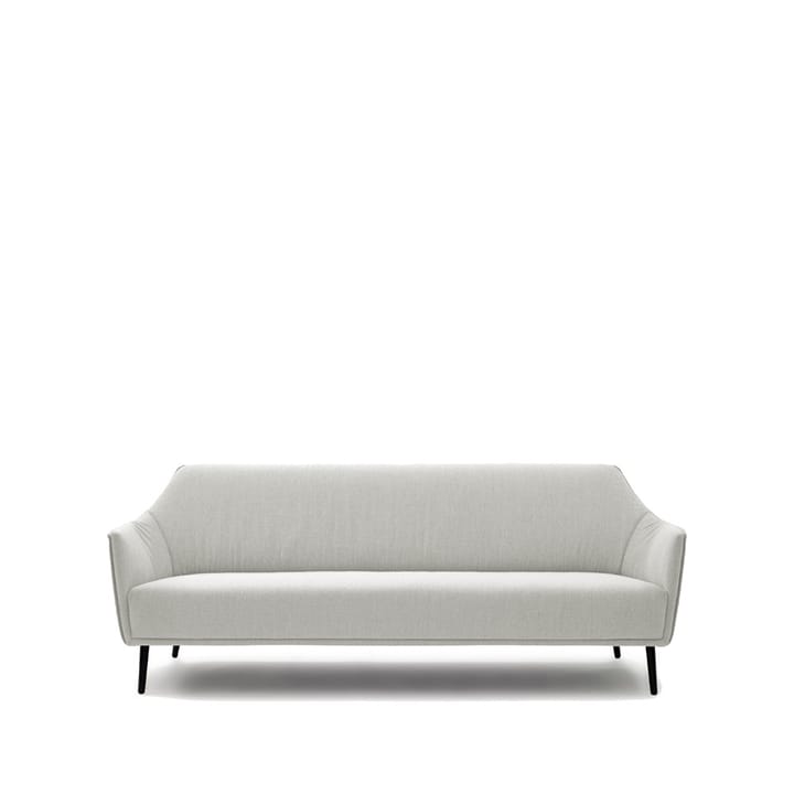 Ell soffa - Dumet 800-162 gråvit-svarta ben - Adea
